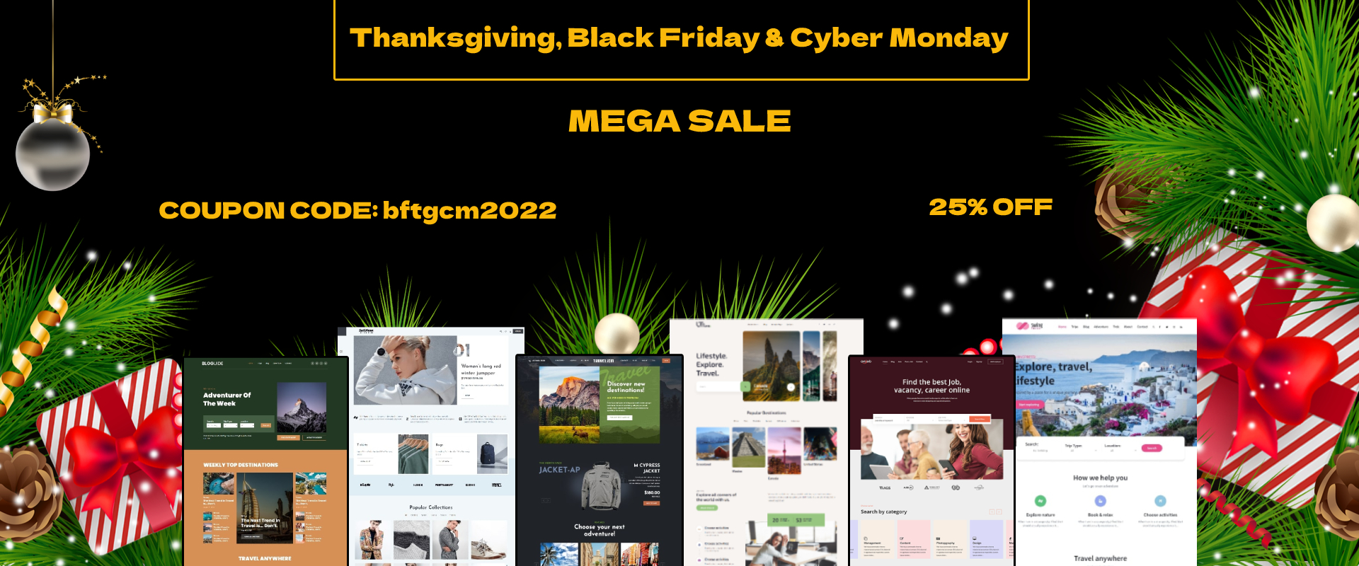 Thanksgiving, Black Friday and Cyber Monday Deals 2022