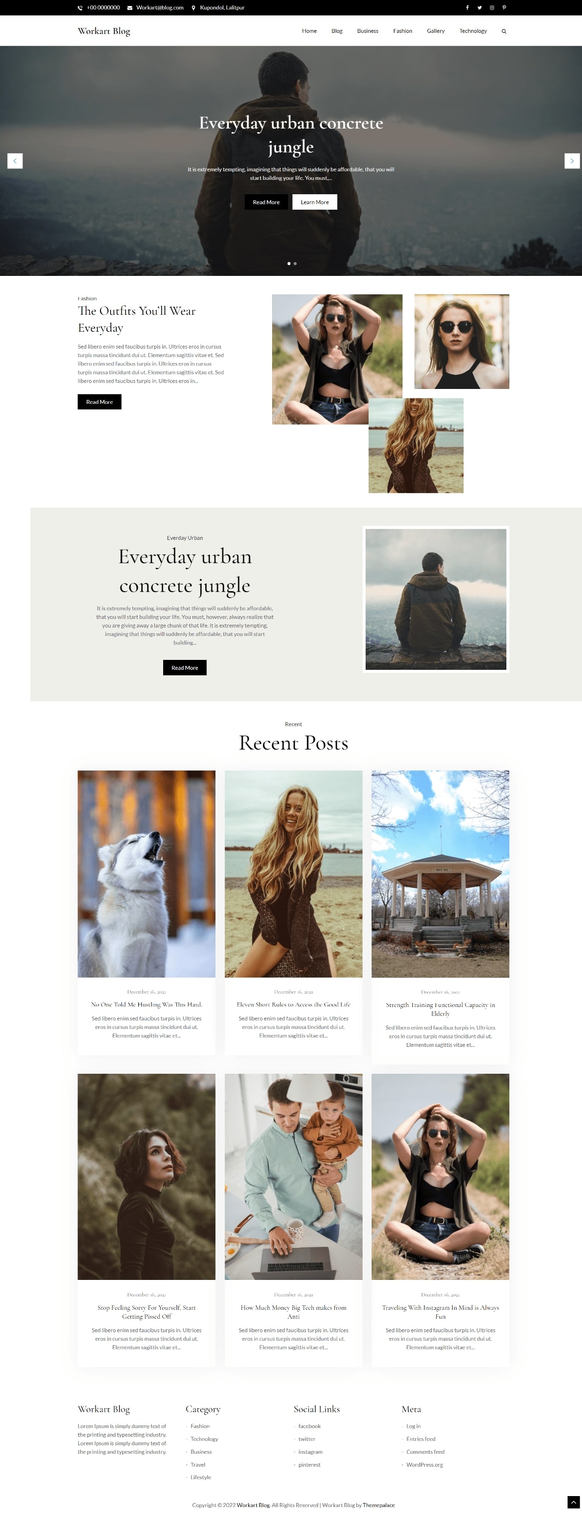 Click to scroll. Workart Blog